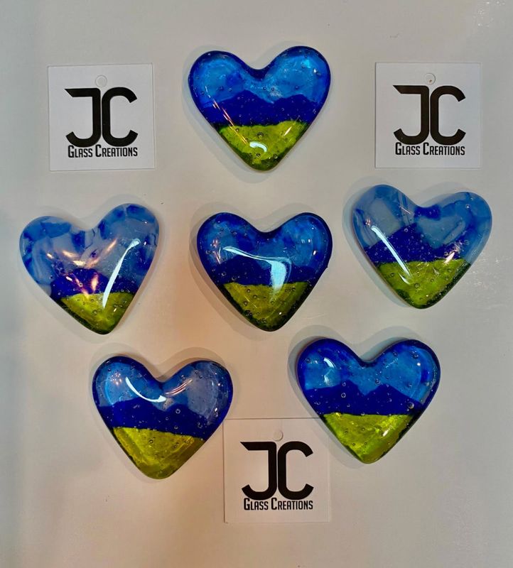 Consignment Jean Carrasco RWB Heart