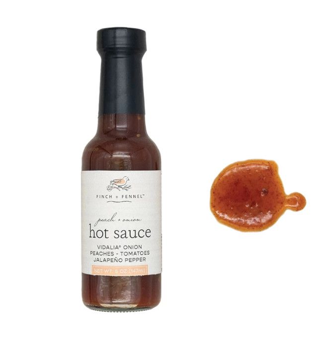 Peach + Onion Hot Sauce