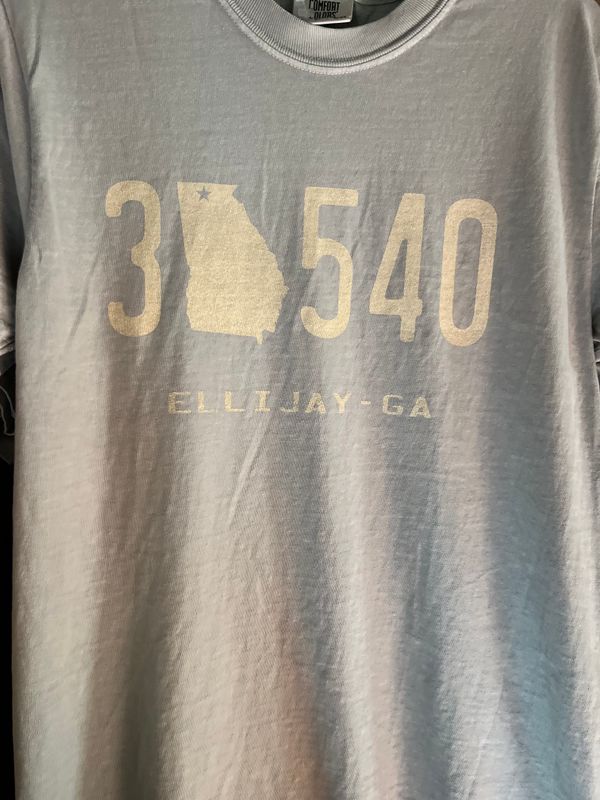 Ellijay Zip Code Tshirt Green