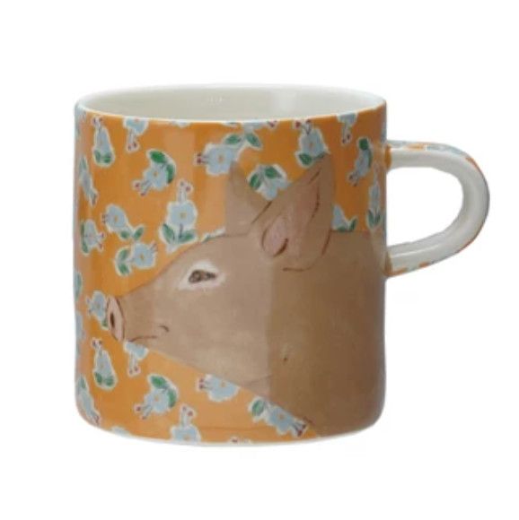 16oz Animal Mug, Style: Pig