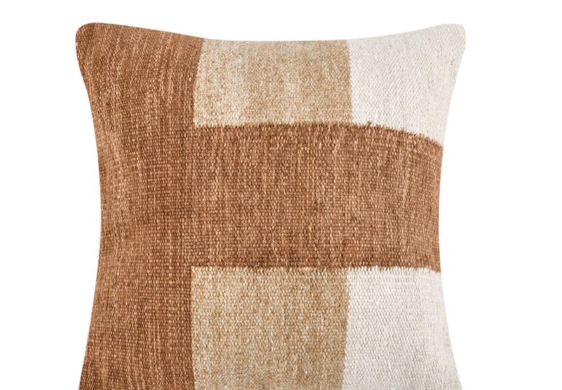 Terracotta Colorblock 22x22"