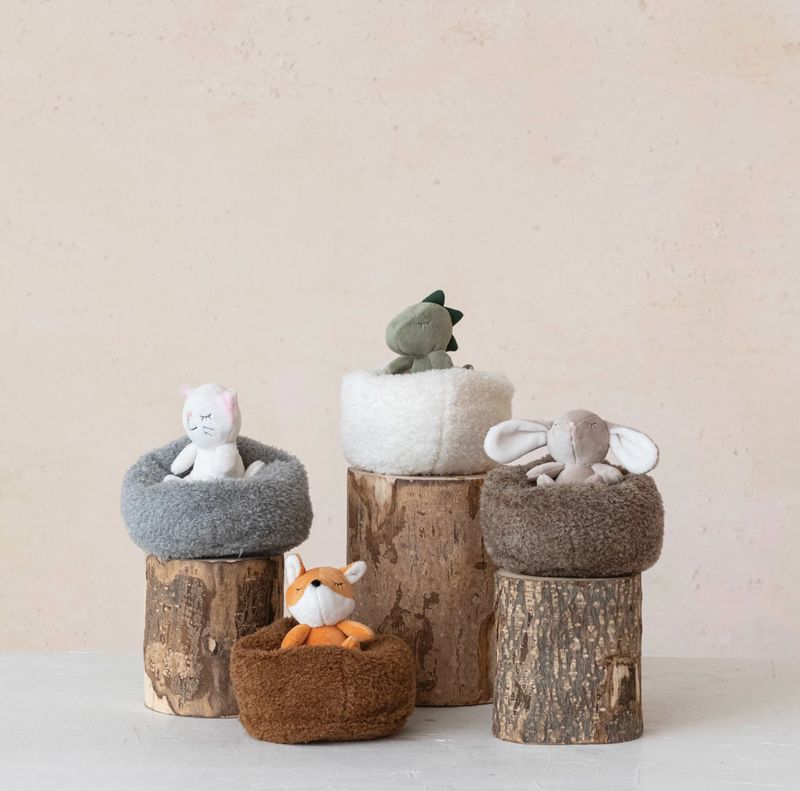 Plush Animal w/ Mini Bean Bag