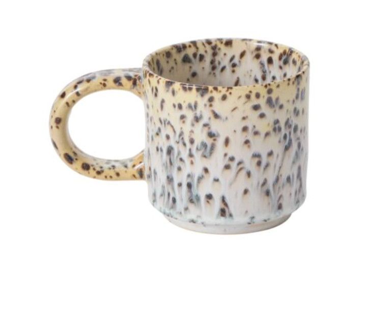 Starling Mug, Color: Full White Speckled