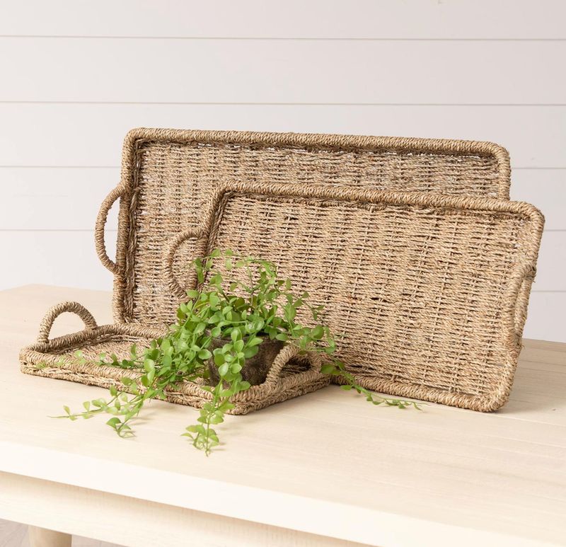 Rectangular Seagrass Tray
