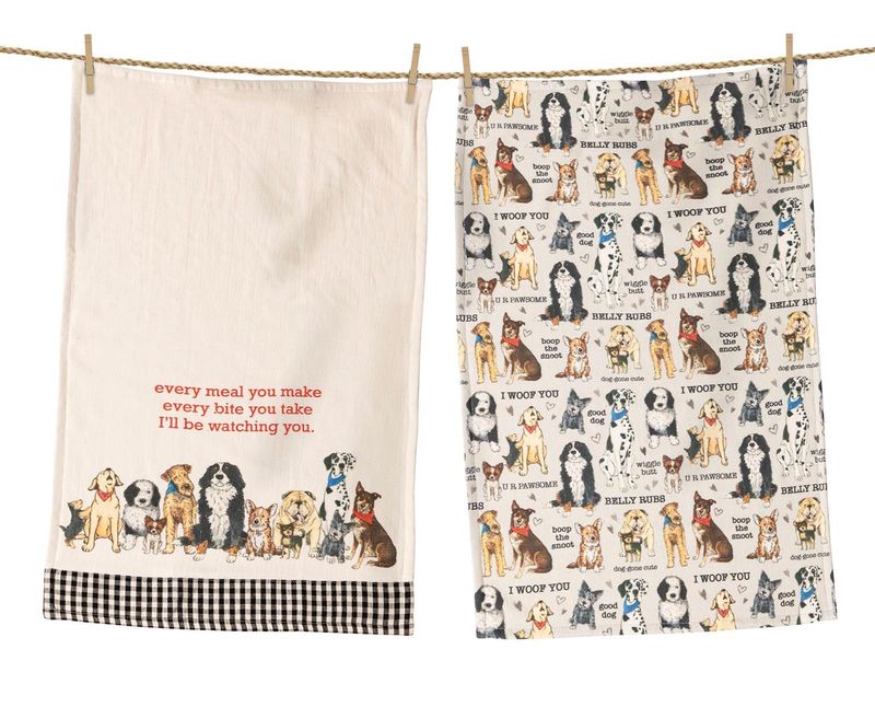 Dog Tea Towels