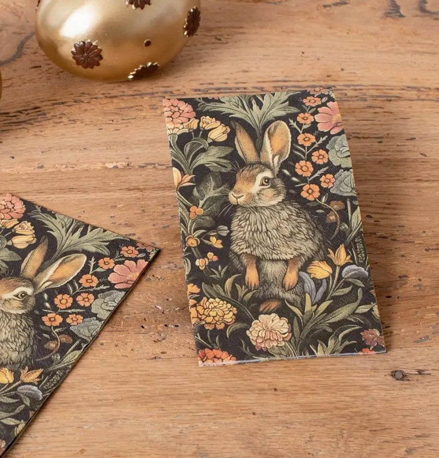 Paper Guest Towel - Woodland Rabbit