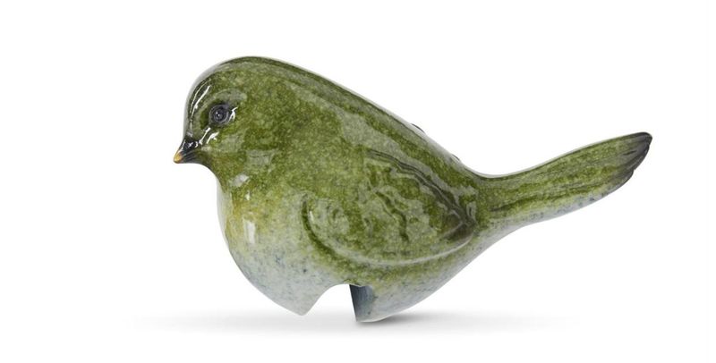 Green Bird Pot Hangers 4"