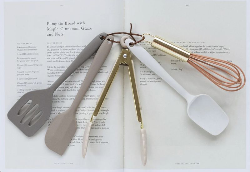 Silicone &amp; Metal Mini Kitchen Tool Set