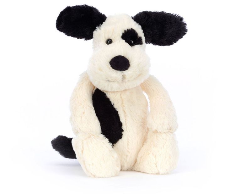 Bashful Black &amp; Cream Puppy (Small)