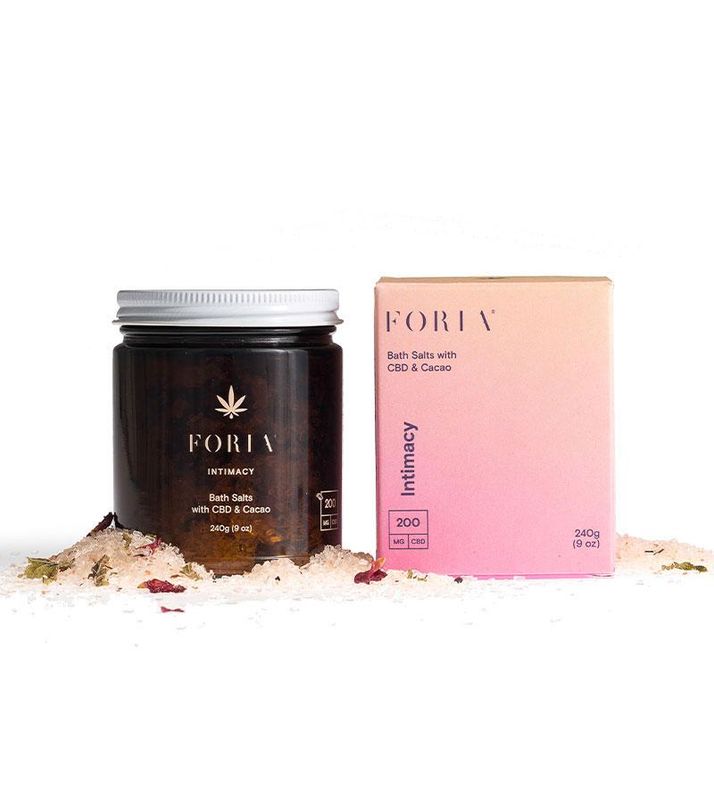 Foria - Intimacy Bath Salts with CBD &amp; Cacao