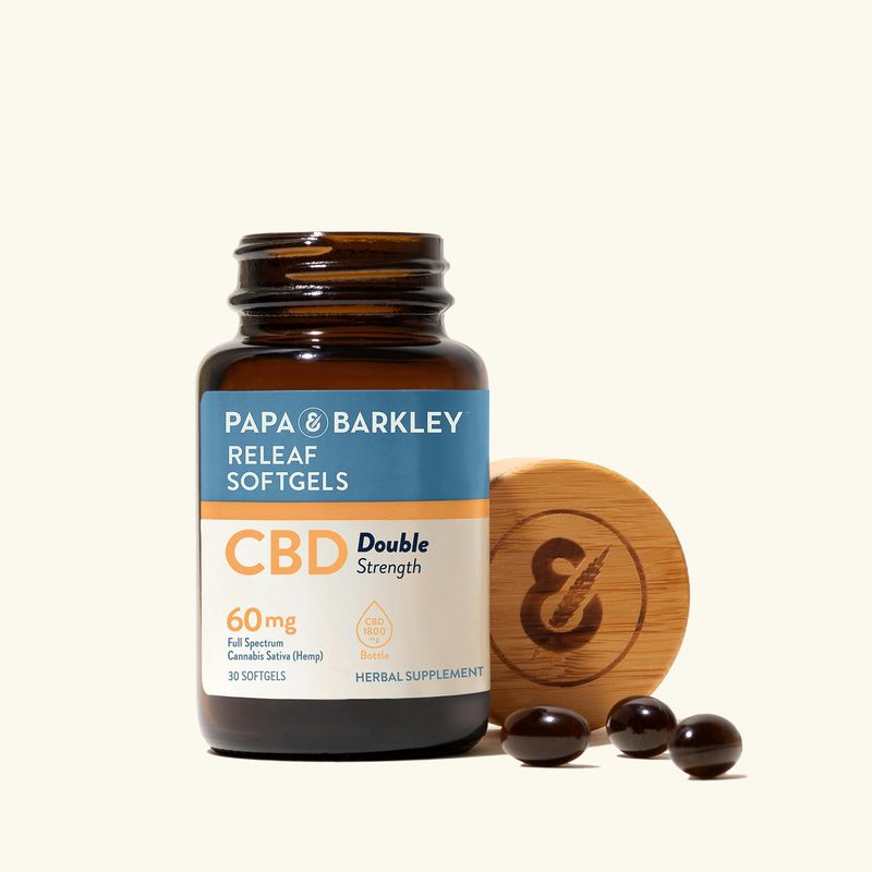 Papa &amp; Barkley 60mg DOUBLE Strength Capsule 30ct