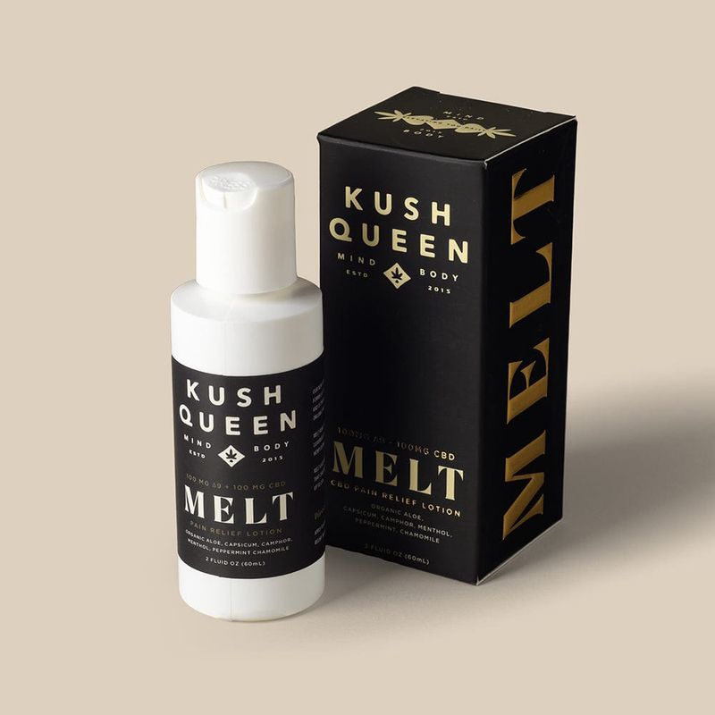 Melt 1:1 CBD Lotion 200mg - Kush Queen