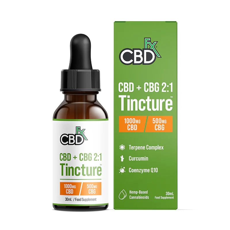 CBDfx Wellness Tincture 2:1 CBD/CBG