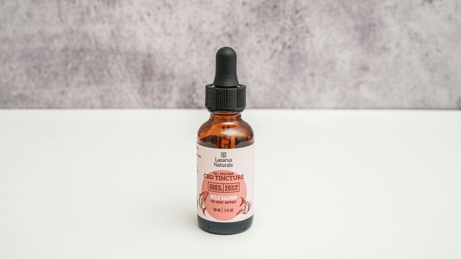 Lazarus Naturals Salmon Pet CBD Tincture, Size: 600mg