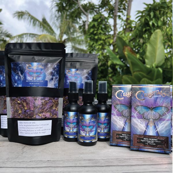 Celestial Sacraments Meto Morpho Blue Lotus Tea