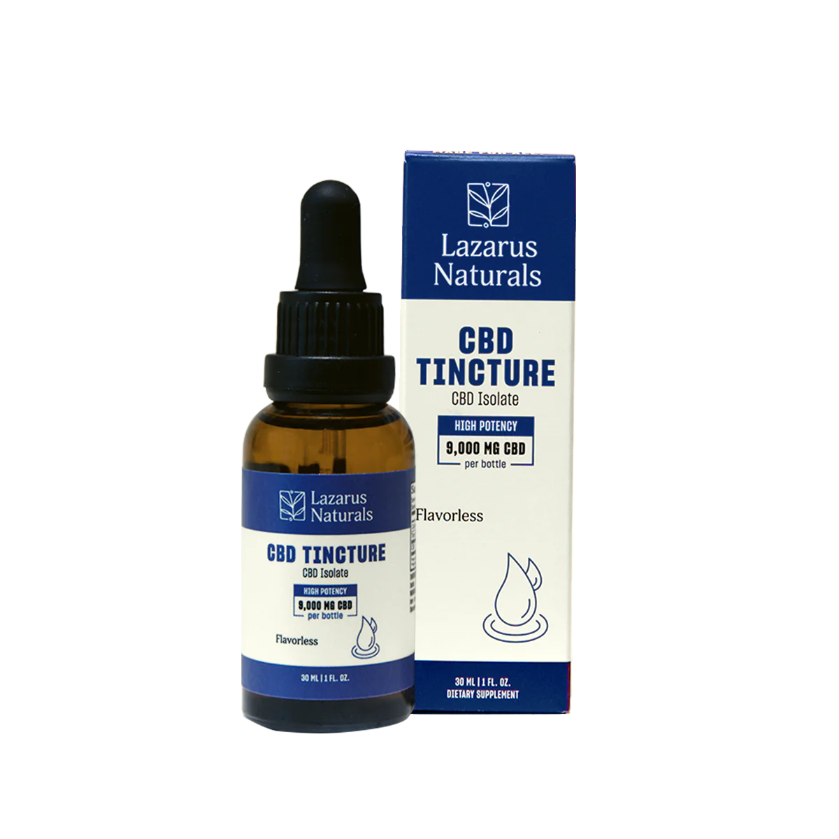 Lazarus Naturals CBD Tincture, Size: Isolate 6000mg