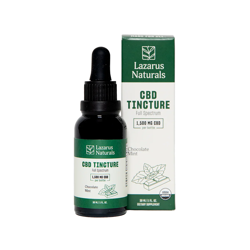 Lazarus 50mg CBD Tincture Chocolate Mint