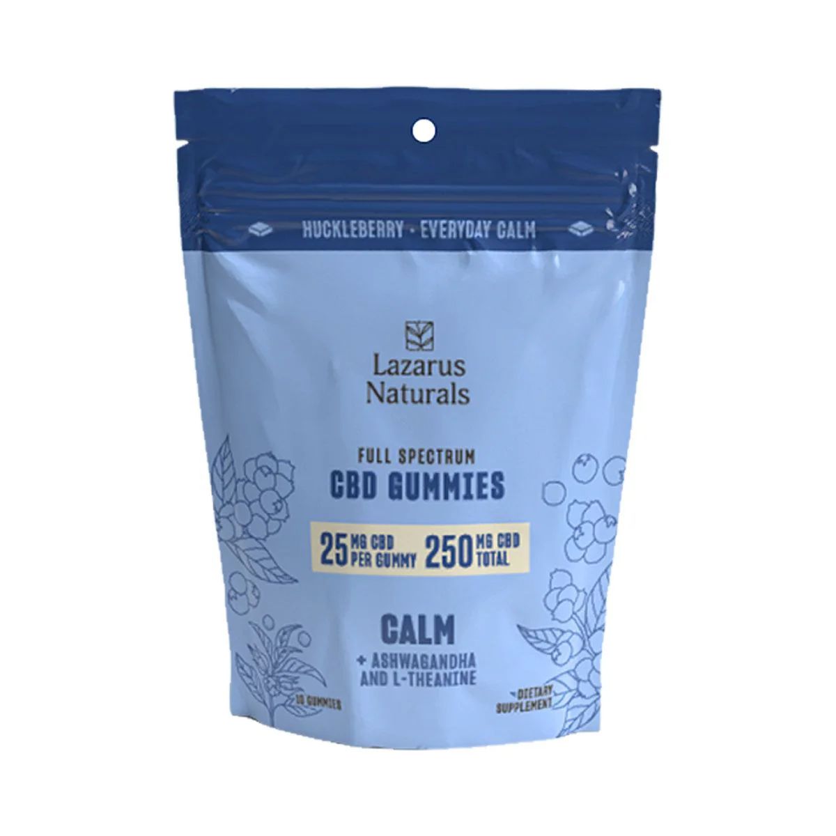 Lazarus Naturals Gummies, Size: Calm 10 count