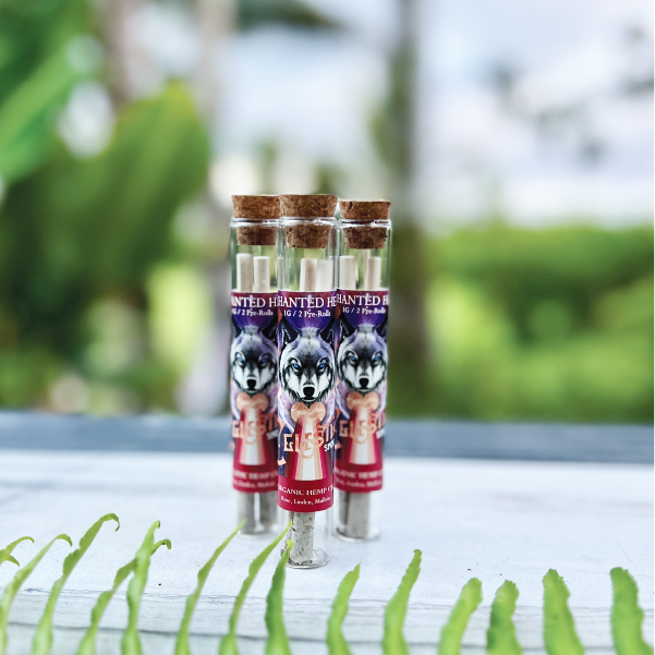 Celestial Sacraments Wolf CBD Preroll Tube 2-Pack