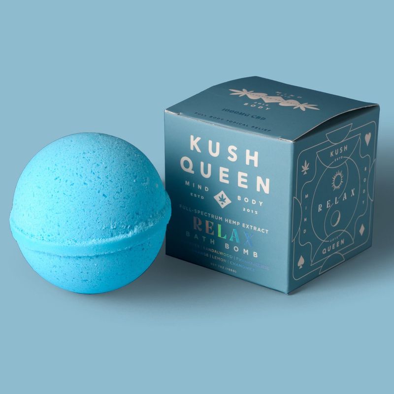 Kush Queen - 1000mg RELAX CBD Bath Bomb