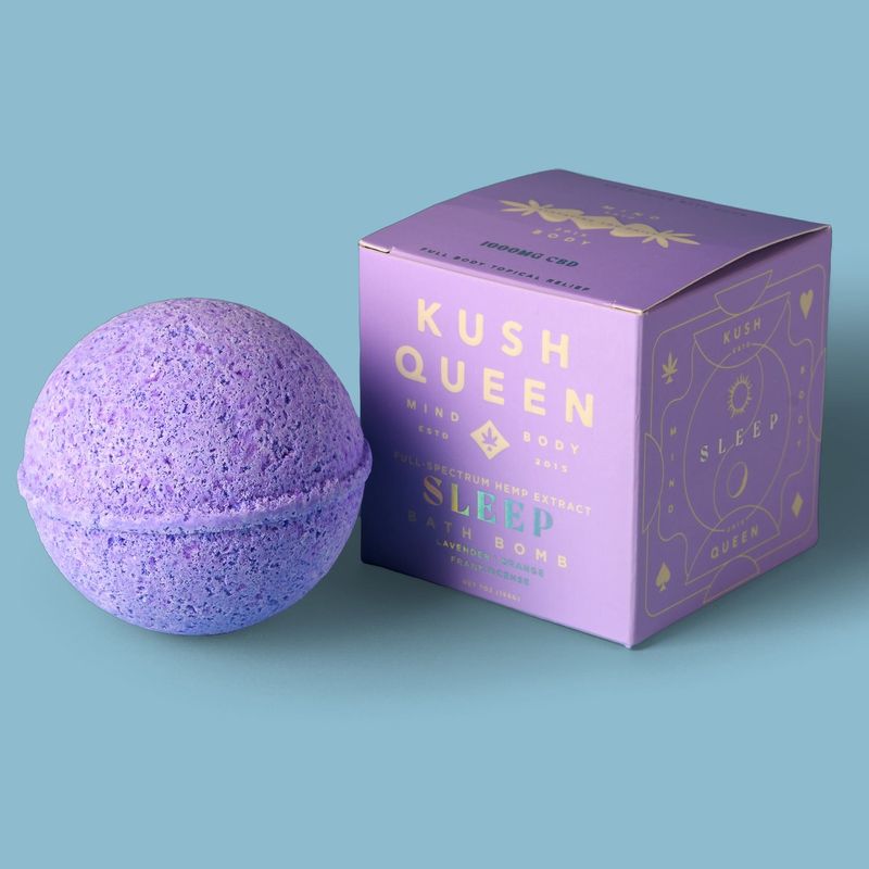 Kush Queen - Sleep 250mg Bath Bomb