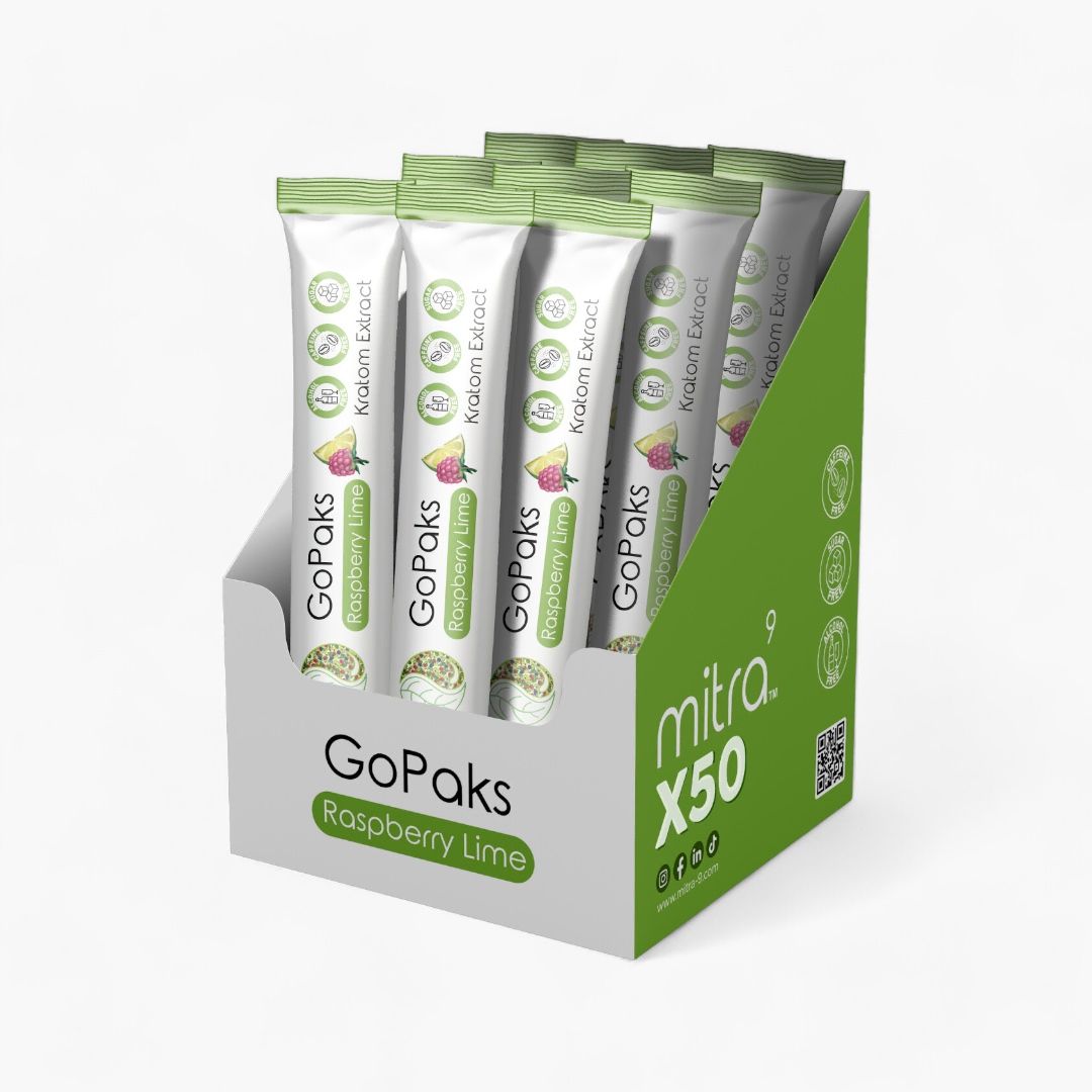 Mitra 9 - Go Pak Kratom, Attribute: Raspberry Lime