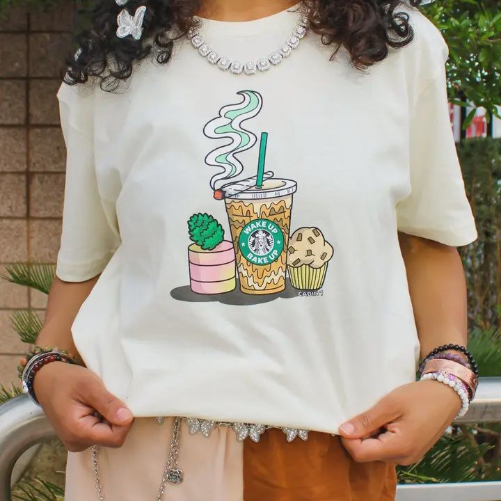 Wake &amp; Bake T-Shirt Medium