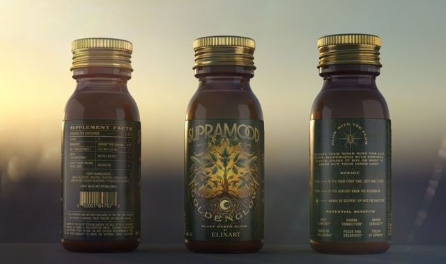 Golden Glow Plant Based Elixir by Supramood