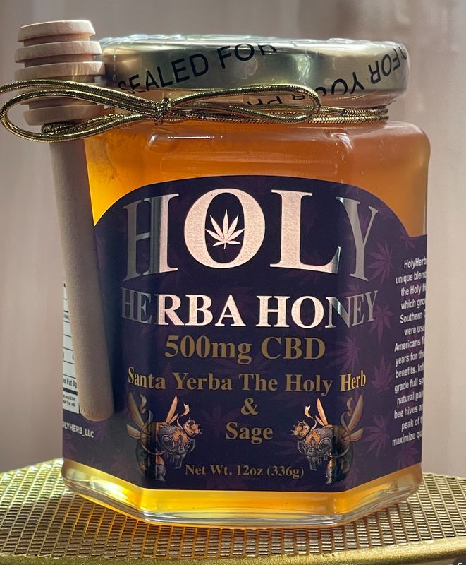 Holy Herba Honey 500 mg CBD