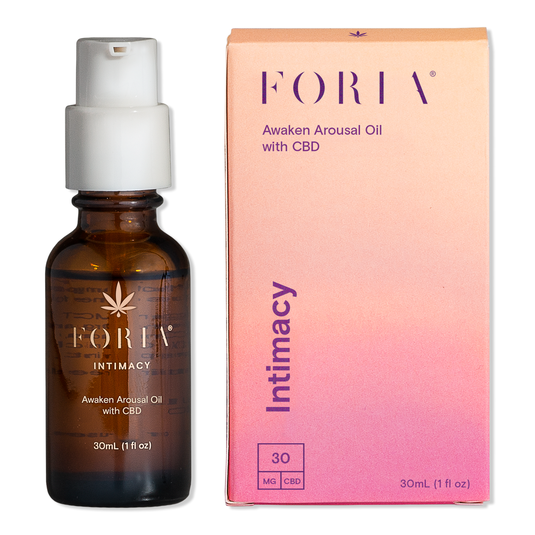 Foria Intimacy Massage Oil w/ Organic Botanicals