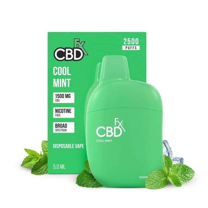 CBD fx - Broad Spectrum Vape, Attribute: Cool Mint