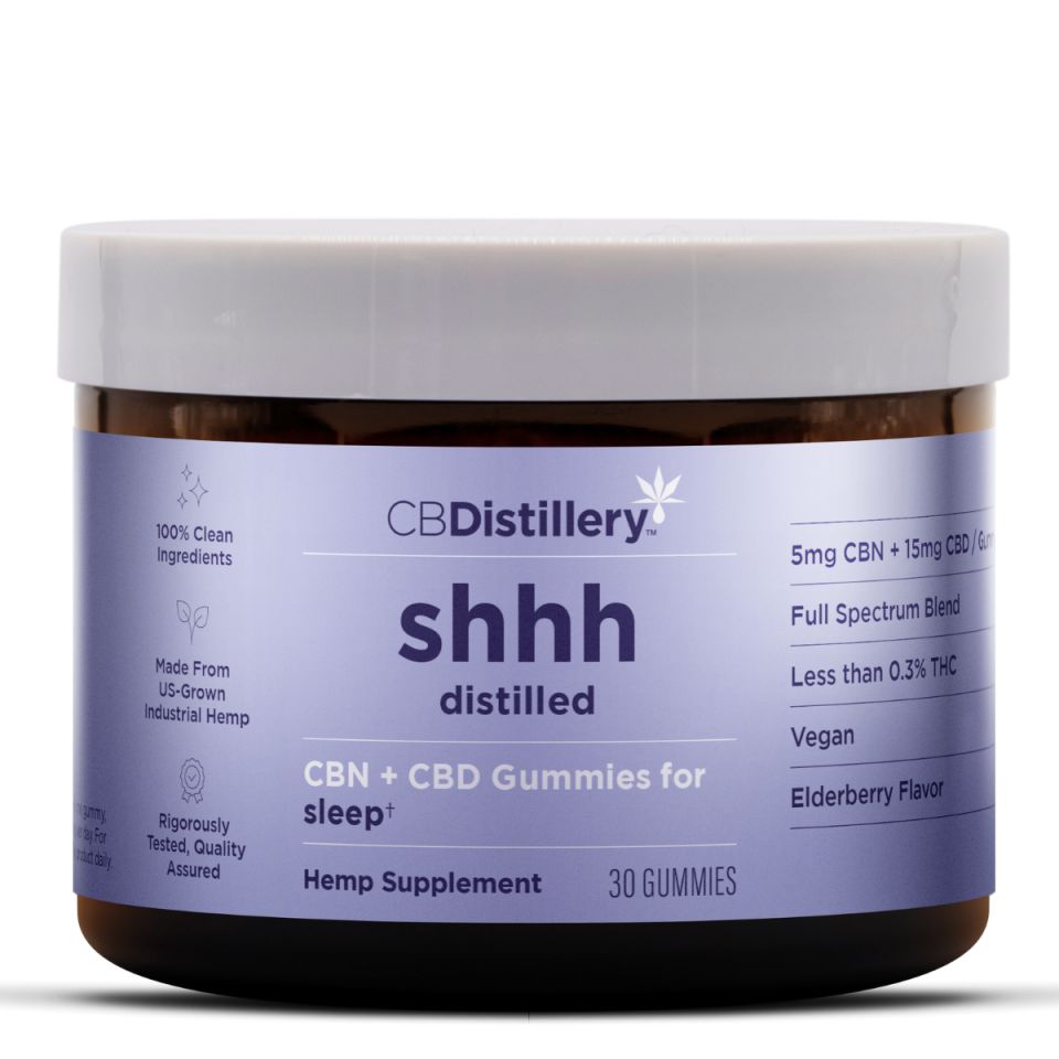 CBDistillery Shhh FS CBN CBD
