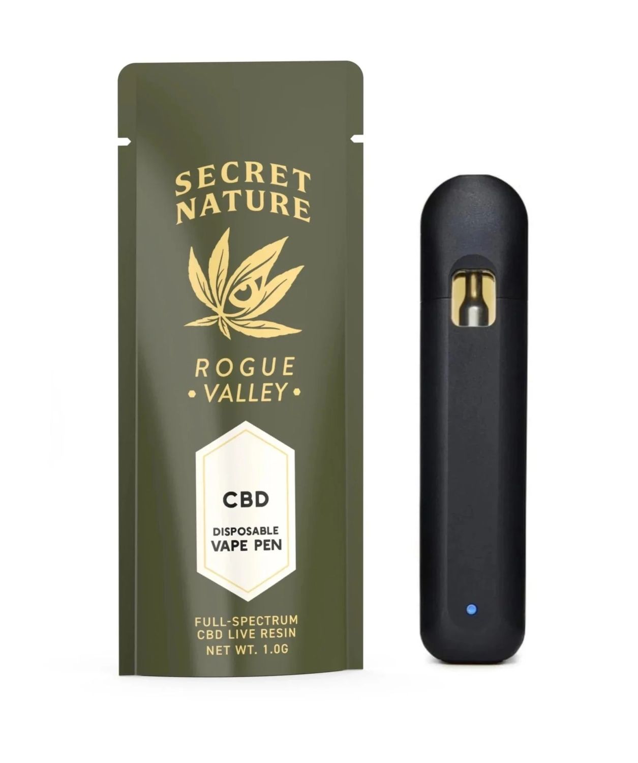 Secret Nature CBD All in One Vape, Attribute: Durban Poison CBD (Sativa)
