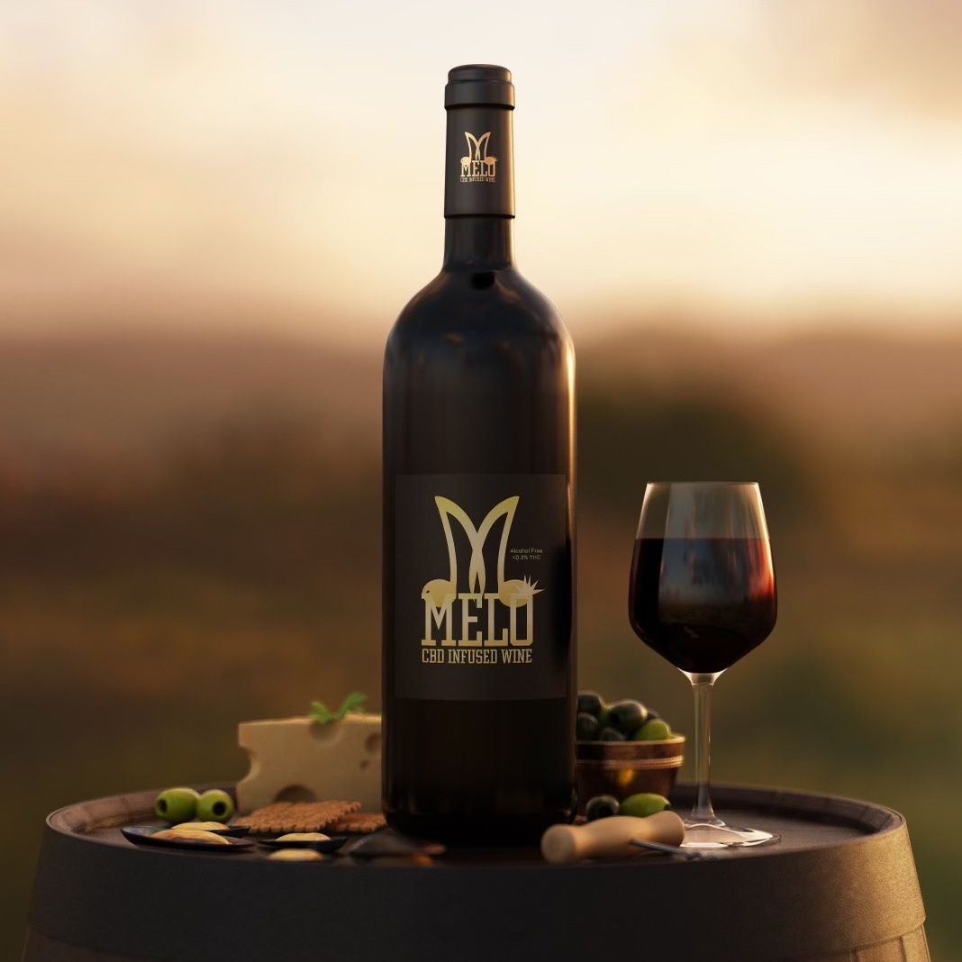 Melo Non-Alcoholic CBD-Infused Cabernet