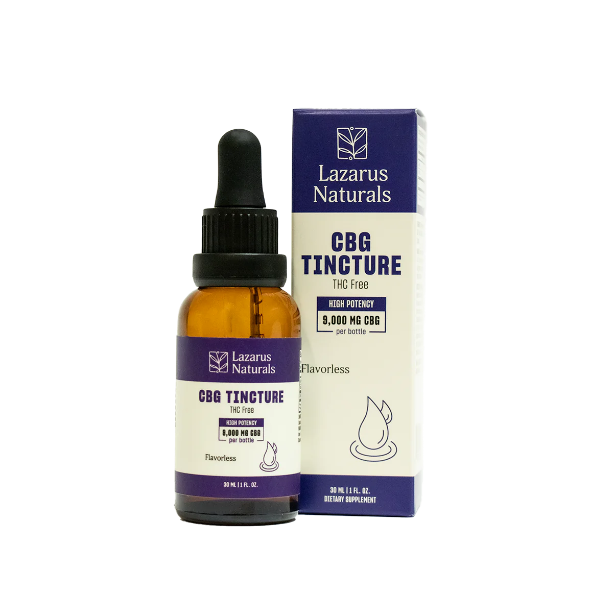 Lazarus Naturals CBG Tincture, Size: 9000mg