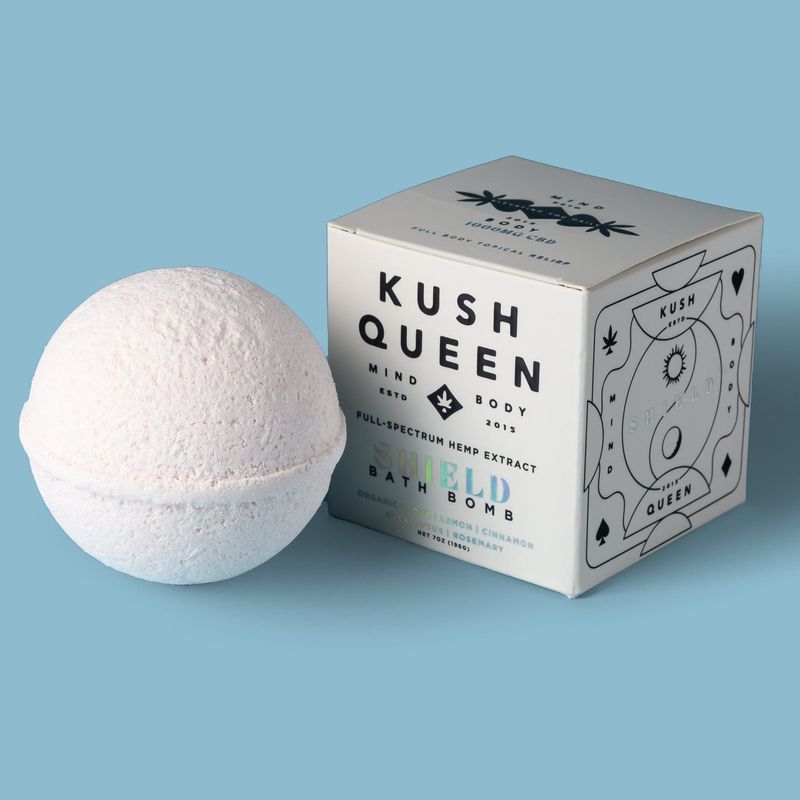 Kush Queen - Shield 250mg CBD Bath Bomb