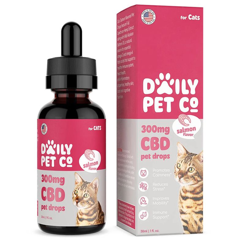 Erth Wellness Cat Tincture Salmon 300mg