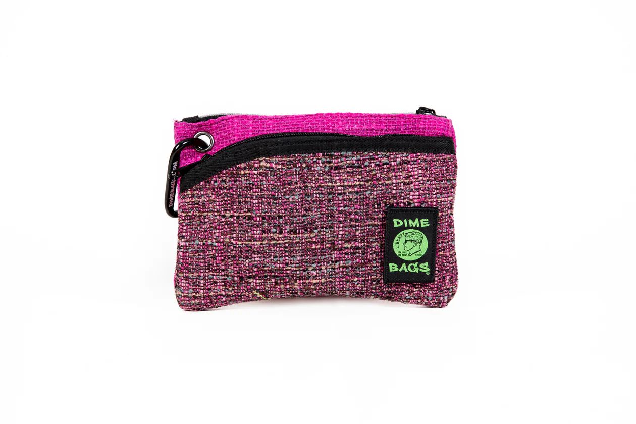 Dime Bags - 8” Zipline Magenta