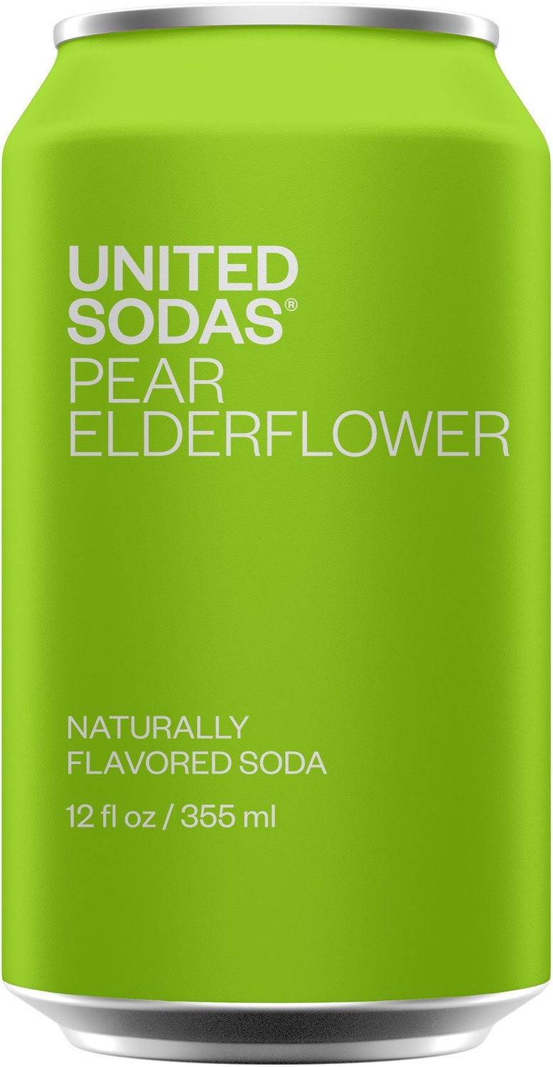 United Sodas, Attribute: Pear Elderflower
