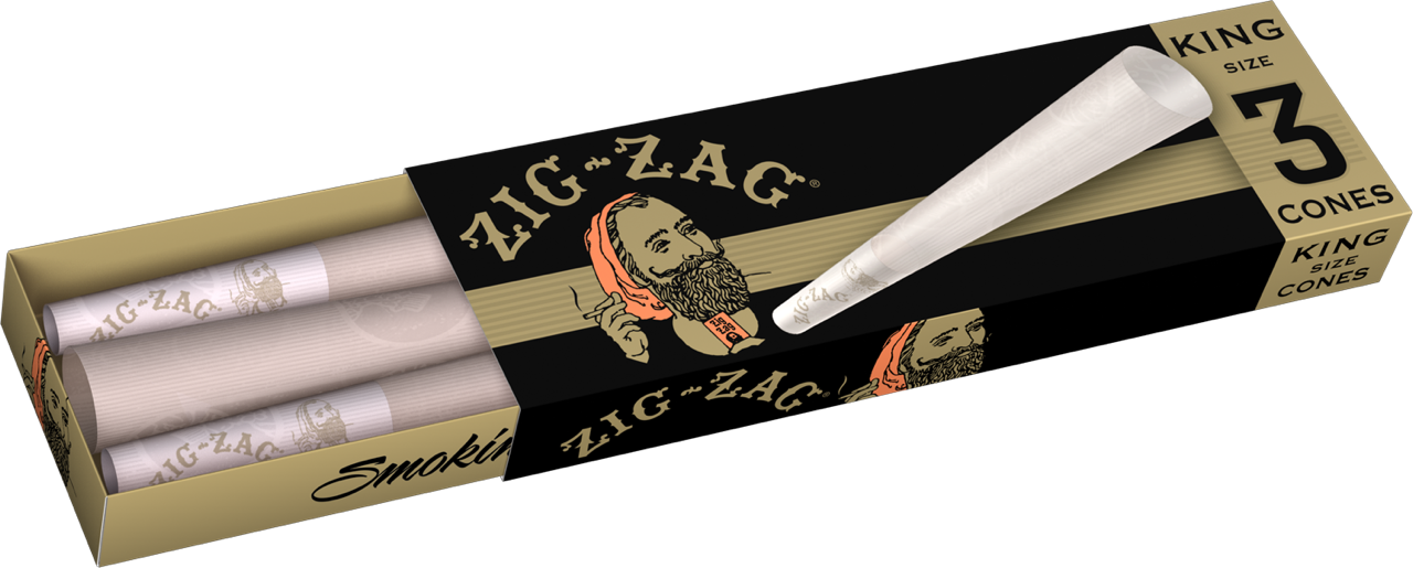 Zig Zag - King Size 3 pack