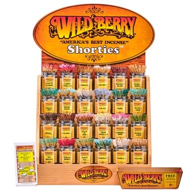 Wild Berry Incense Sticks, Attribute: Shorties Assorted