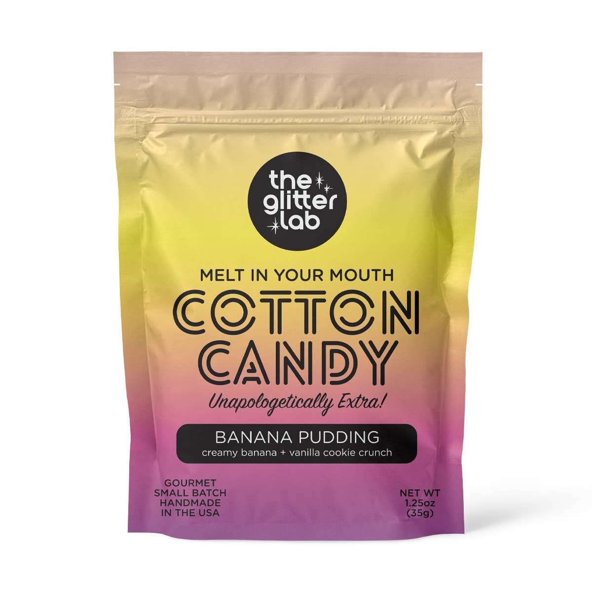 Small Batch Treats Cotton Candy, Attribute: Banana Pudding
