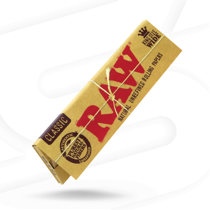 Raw King Sized WIDE Papers - 33 Leaves