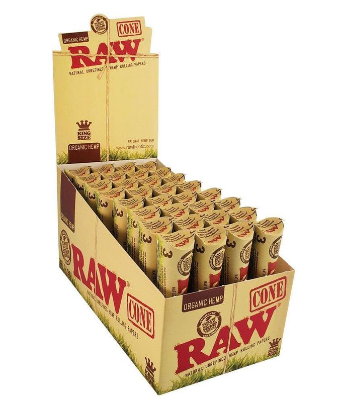 RAW Cone - King Size Organic - 3 Pack
