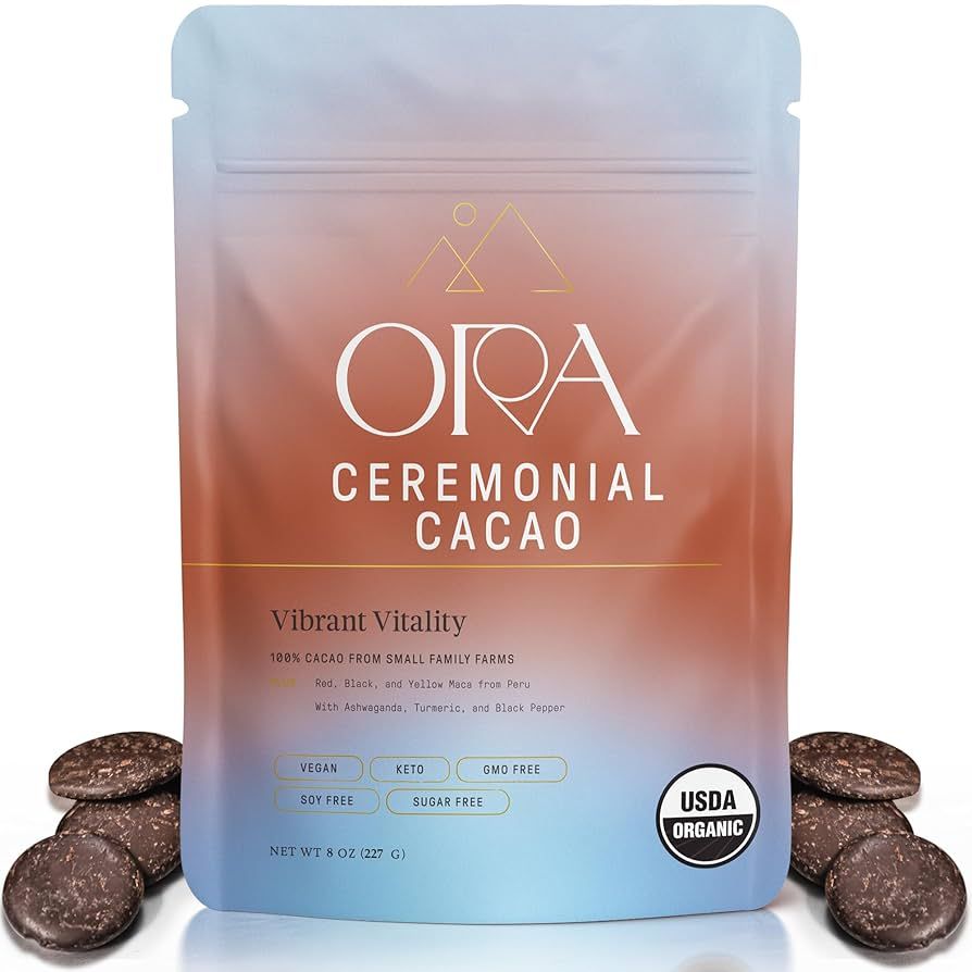 Ora Ceremonial Cacao, Attribute: Vibrant Vitality