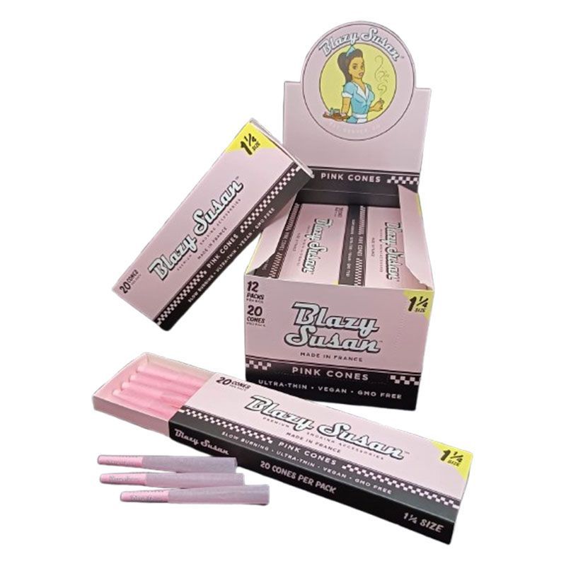 Blazy Susan - Cones 20 Pack 1 1/4 Size, Colour: Pink