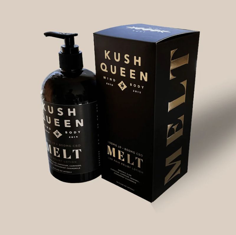 Melt 1:1 CBD Lotion 1600mg - Kush Queen