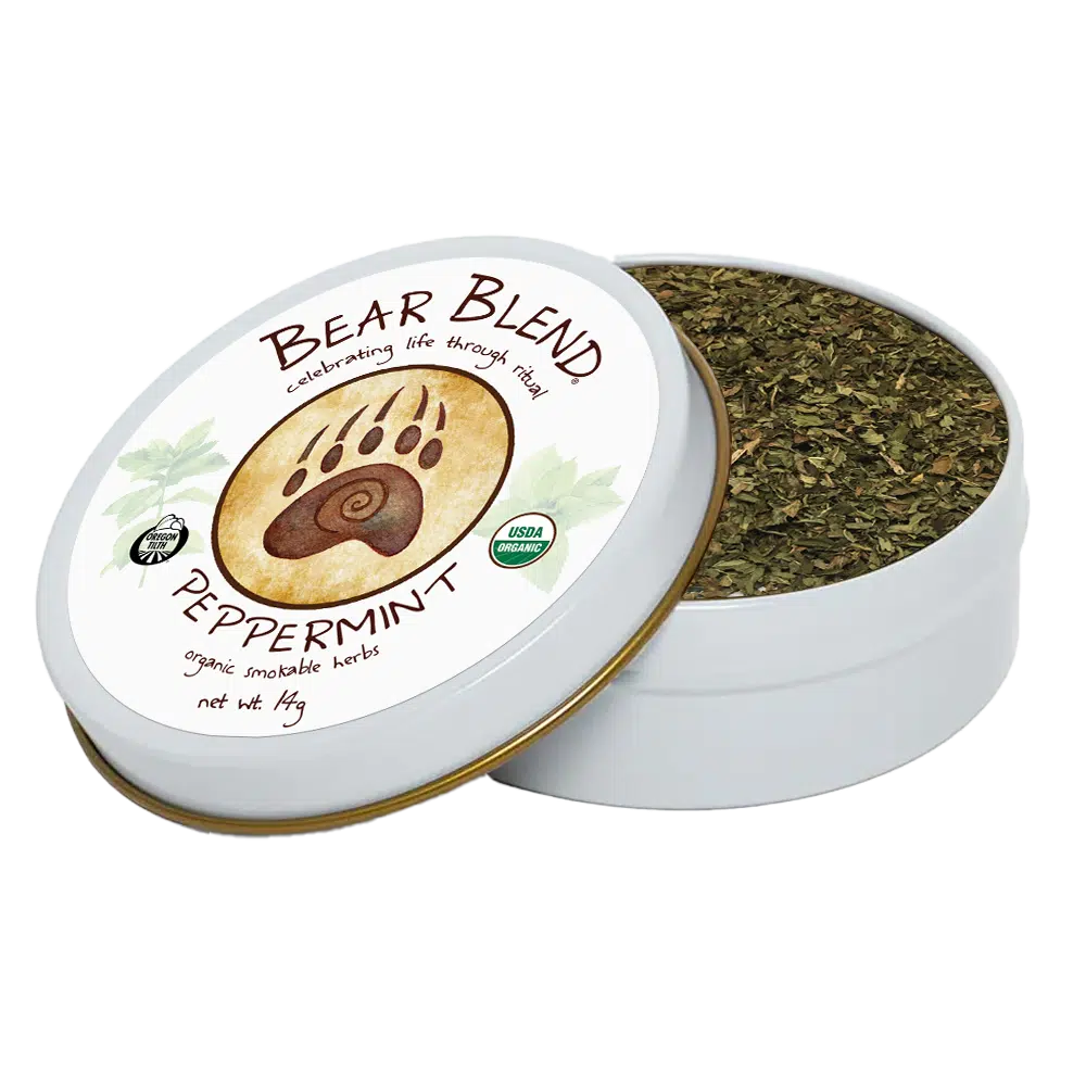 Bear Blend - Peppermint - Smokable Herbs