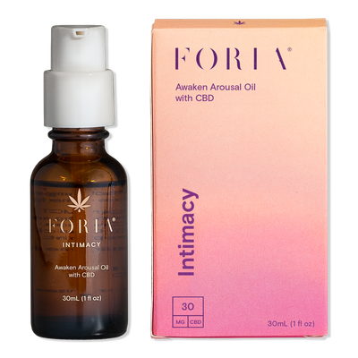 Foria Intimacy Massage Oil w/ Organic Botanicals
