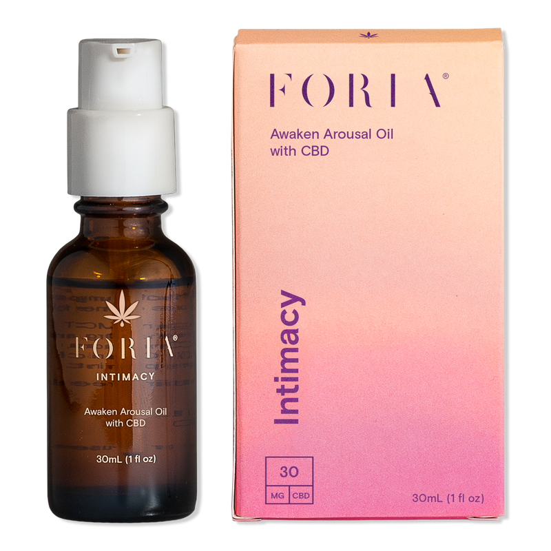 Foria Intimacy Massage Oil w/ Organic Botanicals